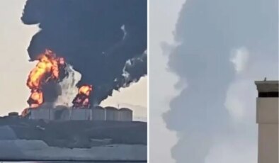 Umman’da petrol merkezindeki limana İHA saldırısı