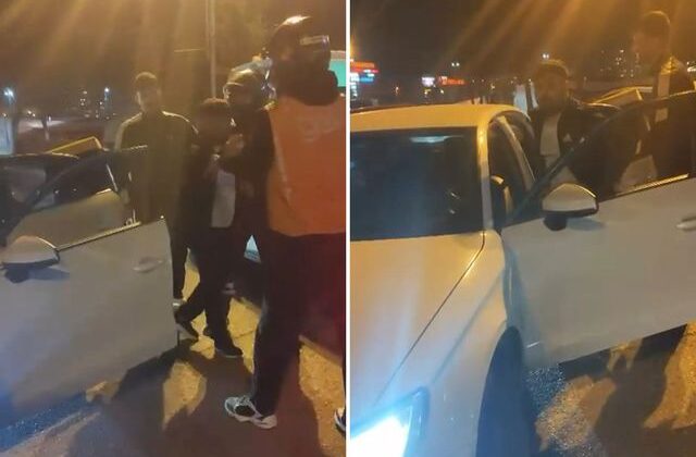 Önce darbetti, asıl dehşeti ise sonra yaşattı! Çığlıkları caddeyi inletti