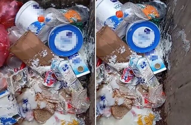 Ünlü market zincirinden inanılmaz israf: Hepsini çöpe attılar