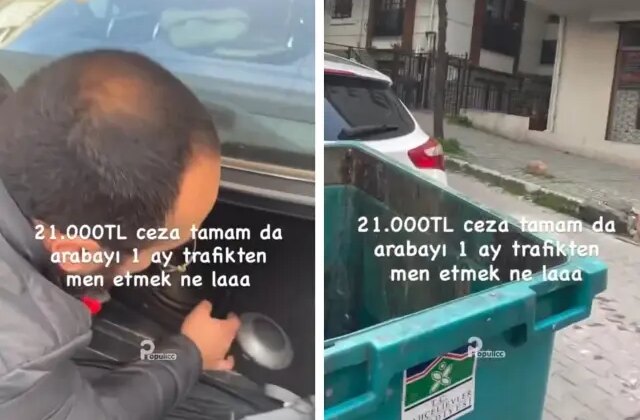 Ünlü oyuncu Savaş Satış, aracını bağlatmamak için binlerce liralık ses sistemini çöpe attı
