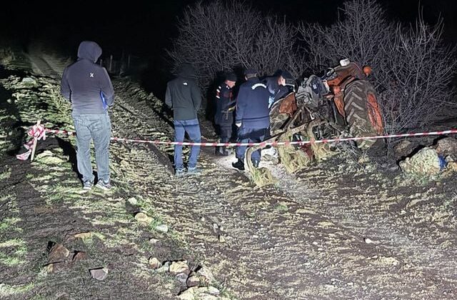 Av tüfeği ile vurulan traktör sürücüsü hayatını kaybetti
