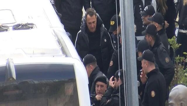 Uyuşturucu soruşturmasında gözaltına alınan eski başkandan ilk görüntü