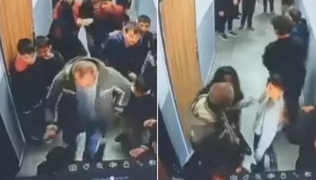 Okuldaki veli dehşetinde taraflar birbirinden şikayetçi olmadı