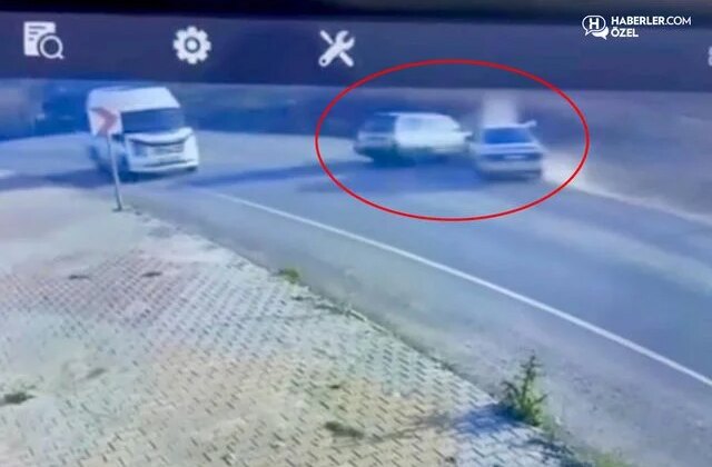 Virajda iki otomobil birbirine girdi: 1 ölü, 1 yaralı