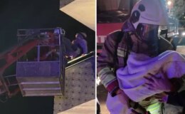 Yangın çıkan apartmanda can pazarı: 30 kişiyi itfaiye kurtardı