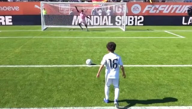 Yaşı ayrı attığı penaltı ayrı olay oldu