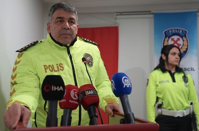 Yeni düzenlemeden sonra kentteki ilk ceza bir polise kesildi