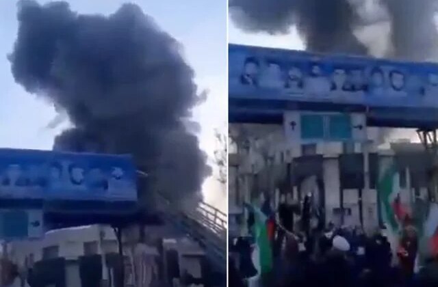 Yeni lideri kutlarken füzelerin hedefi oldular