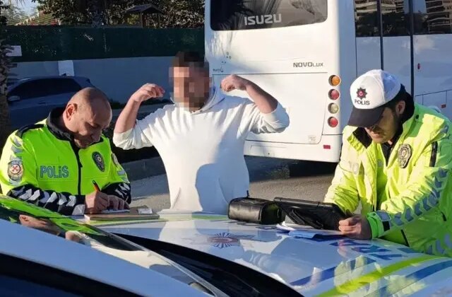 Yeni trafik kanununa göre yediği cezayı öğrenen sürücü şoke oldu