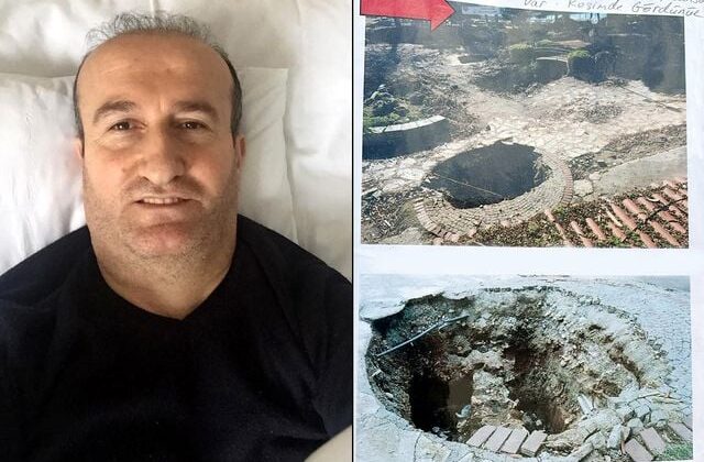 Yer: Antalya! Çukura düşen adam 1 milyon lira tazminat kazandı