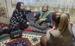 Yoksul ziyaretine lüks çantasıyla giden milletvekiline eleştiri yağıyor