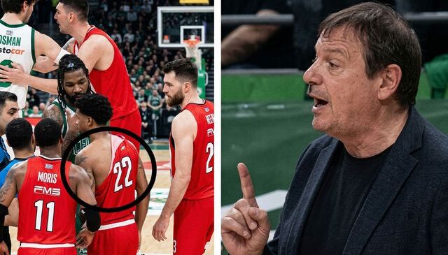 Yunan derbisinde kaos: Küfürler havada uçuştu, Ergin Ataman çıldırdı