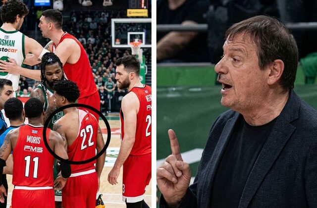 Yunan derbisinde kaos: Küfürler havada uçuştu, Ergin Ataman çıldırdı