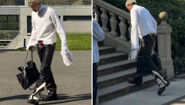 Yürüyüşü ayrı kombini ayrı olay oldu! Yıldız ismi gören herkes aynı yorumu yapıyor