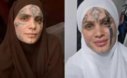 Yüzündeki dövmelerle gündem olan Nazan’ın yeni işi