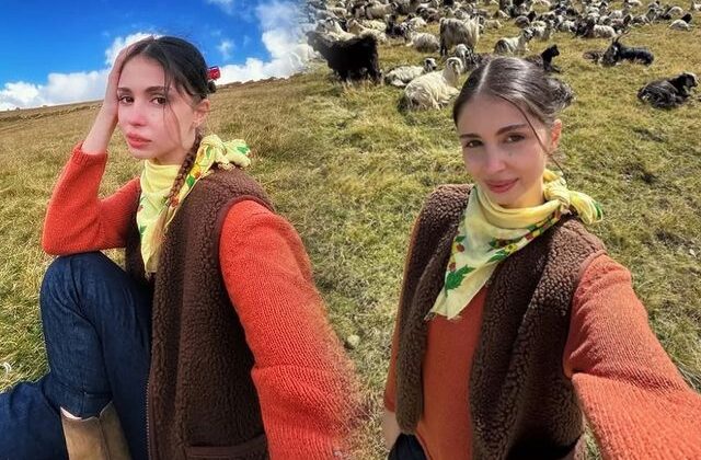 Zeynep Atılgan’ın derin yırtmaçlı pozundaki ayrıntı olay oldu