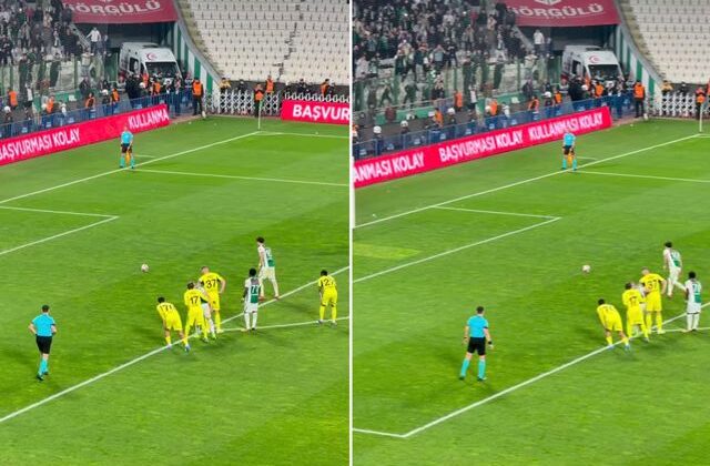 120+2’de gelen gol sonrası Sadettin Saran’ın tribündeki görüntüsü ortaya çıktı