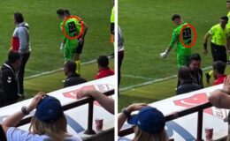 15 yaşındaki kaleciye forma bulunamayınca çözümü bakın nasıl ürettiler