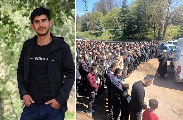 21 yaşındaki gencin acı sonu: Cenaze namazı araçtan indirilmeden kılındı