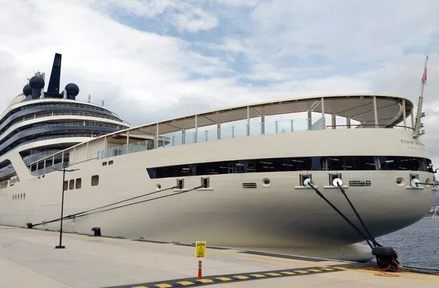 400 milyon avroluk gemi Bodrum’a geldi