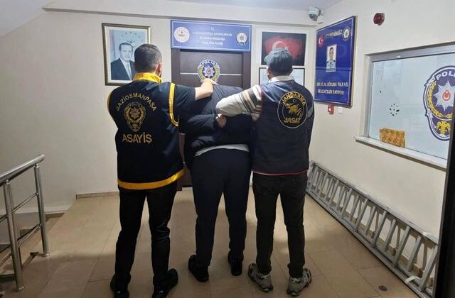 52 ayrı suçtan 33 yıl 6 ay hapis cezası bulunan firari JASAT operasyonuyla yakalandı