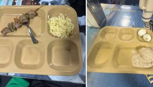 ABD askerlerinin yemek krizi iddiası: Yeni görüntüler sızdı