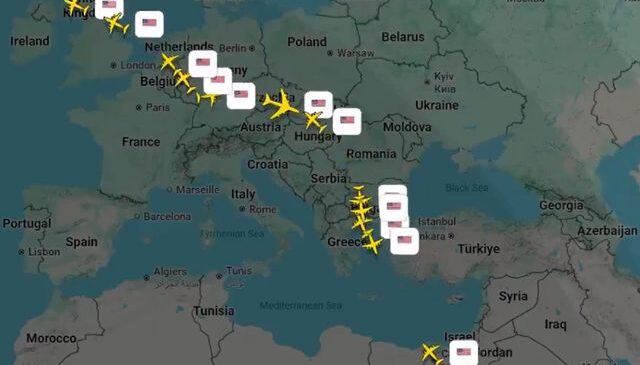 ABD, BAE ve Katar’daki üslerine gece boyunca askeri sevkiyat gerçekleştirdi