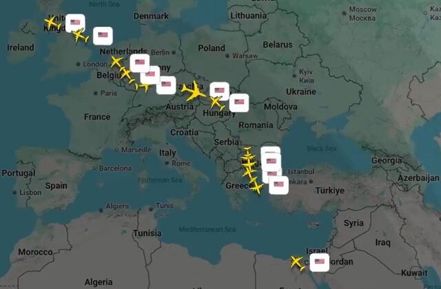ABD, BAE ve Katar’daki üslerine gece boyunca askeri sevkiyat gerçekleştirdi
