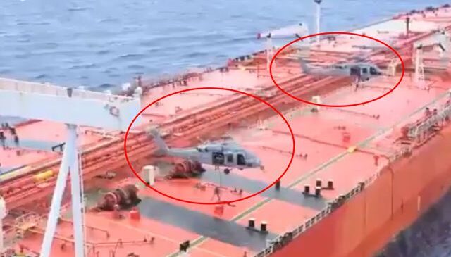 ABD, İran’a giden bir gemiye el koydu