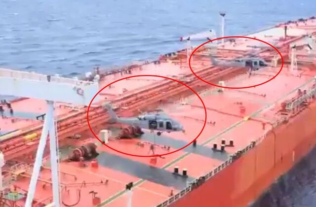 ABD, İran’a giden bir gemiye el koydu