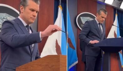 ABD Savunma Bakanı Hegseth’in gaz çıkardığı iddia edilen video sosyal medyayı salladı