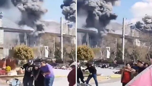 ABD’nin B1 Köprüsü’ne düzenlediği saldırının yeni görüntüleri ortaya çıktı