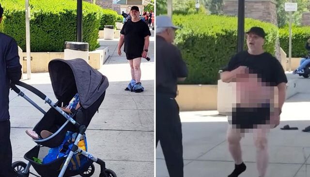 ABD’de skandal görüntü! Çocuğa cinsel organını gösterdi, ortalık karıştı