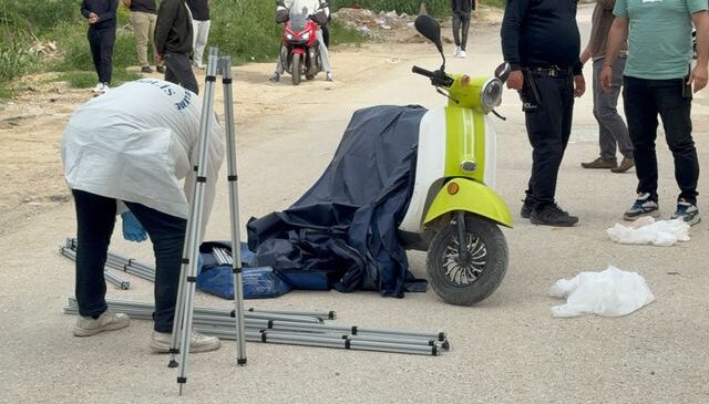 Motosiklet üzerinde kanlı infaz