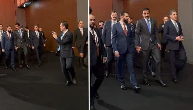 ADF 2026’da unutulmaz kareler: Katar Emiri ve Suriye Lideri el ele