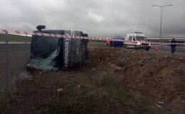 Aksaray’da tur otobüsü devrildi: 20 yaralı