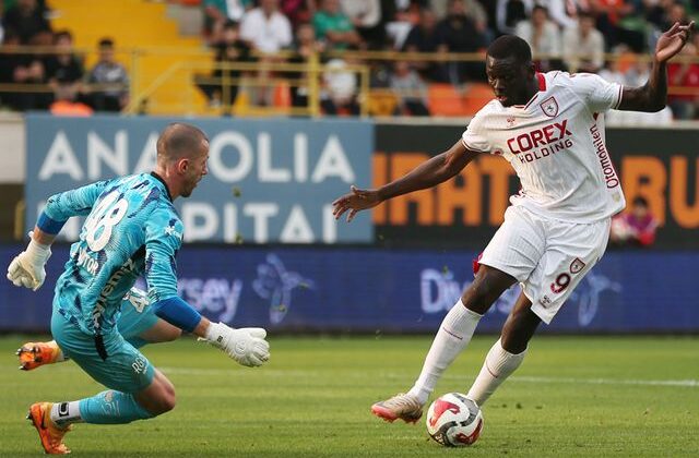 Alanyaspor-Samsunspor maçında yok yok! Uzatma anlarında tam 3 gol