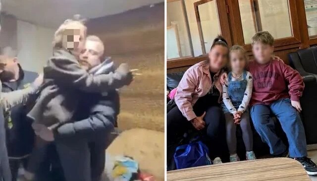 Alman anne, evladı Nazar’a kavuştu