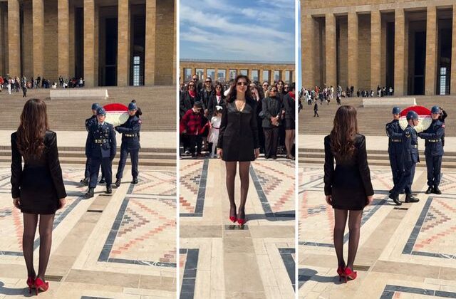 Anaokulu müdiresi ve öğretmenlerin Anıtkabir ziyareti tartışma yarattı