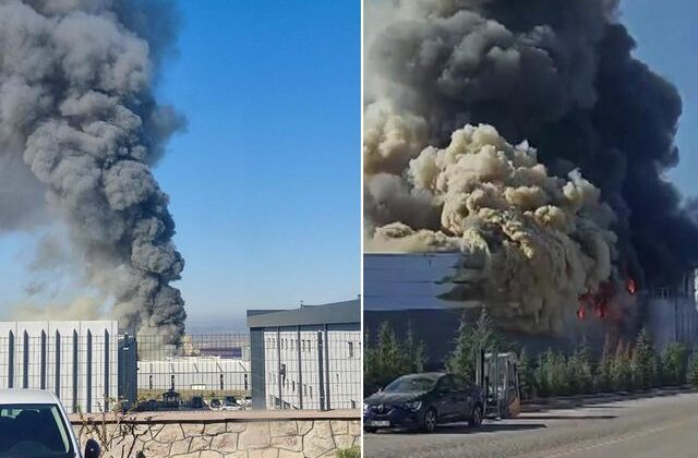 Başkent’te korkutan yangın! Dumanlar gökyüzünü kapladı