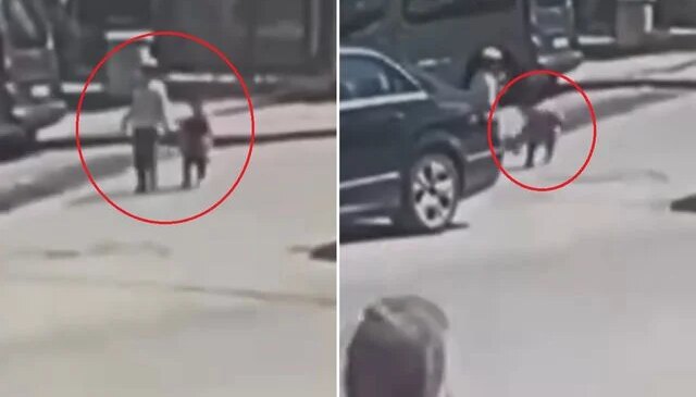 Ankara’da kamyonetin çarptığı Yakup Can, dedesinin elinden kaçmış