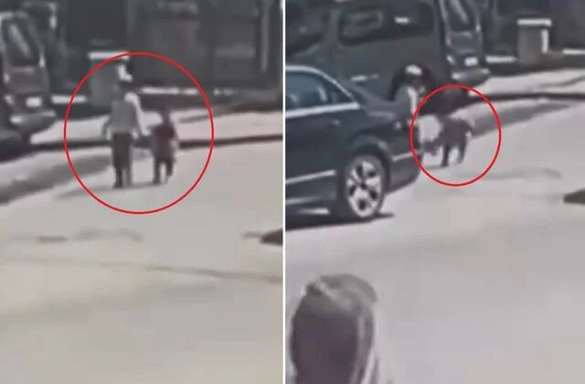 Ankara’da kamyonetin çarptığı Yakup Can, dedesinin elinden kaçmış