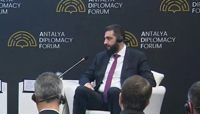 Antalya Diplomasi Forumu’nda konuşan Suriye Cumhurbaşkanı Şara: Suriye’de toprak bütünlüğünü sağladık, bütün yabancı askerler ayrıldı