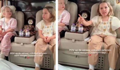 Antalyasporlu van de Streek’in kızı, İstiklal Marşı’nı ezbere okudu