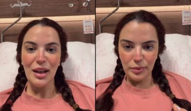 Aslı Bekiroğlu 7. ameliyattan çıktı! Hastane odasından ilk kare geldi