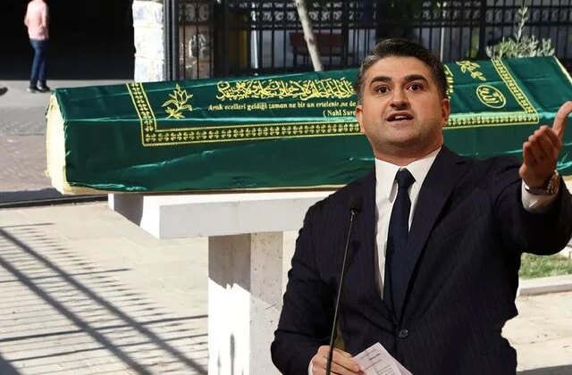 Vahim iddia: İskan alamayan müteahhit, Onursal Adıgüzel’in katıldığı cenazeyi basmış