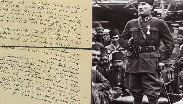 Atatürk’ün 111 yıl önce yazdığı emir ortaya çıktı