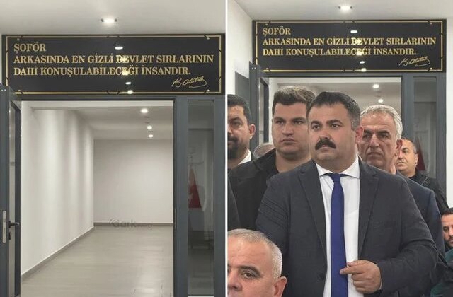 Atatürk’e ait olmayan söz ona atfedilip şoförler odasına asıldı