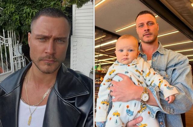 Aynı babası! Burak Çelik’in oğlu Aslan görenleri şaşırttı