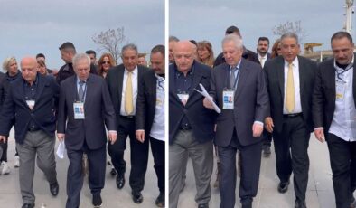Aziz Yıldırım ve Mahmut Uslu arasında dikkat çeken diyalog